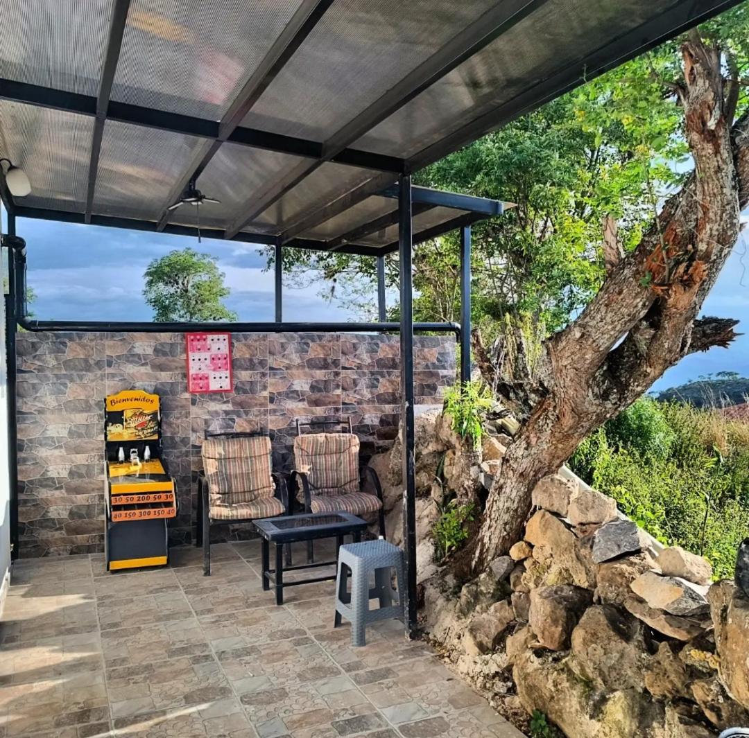 Cabana Susurros Del Cielo Barichara Exterior photo